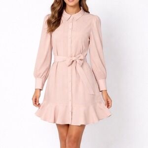 Alex Marie Pink Midi Dress